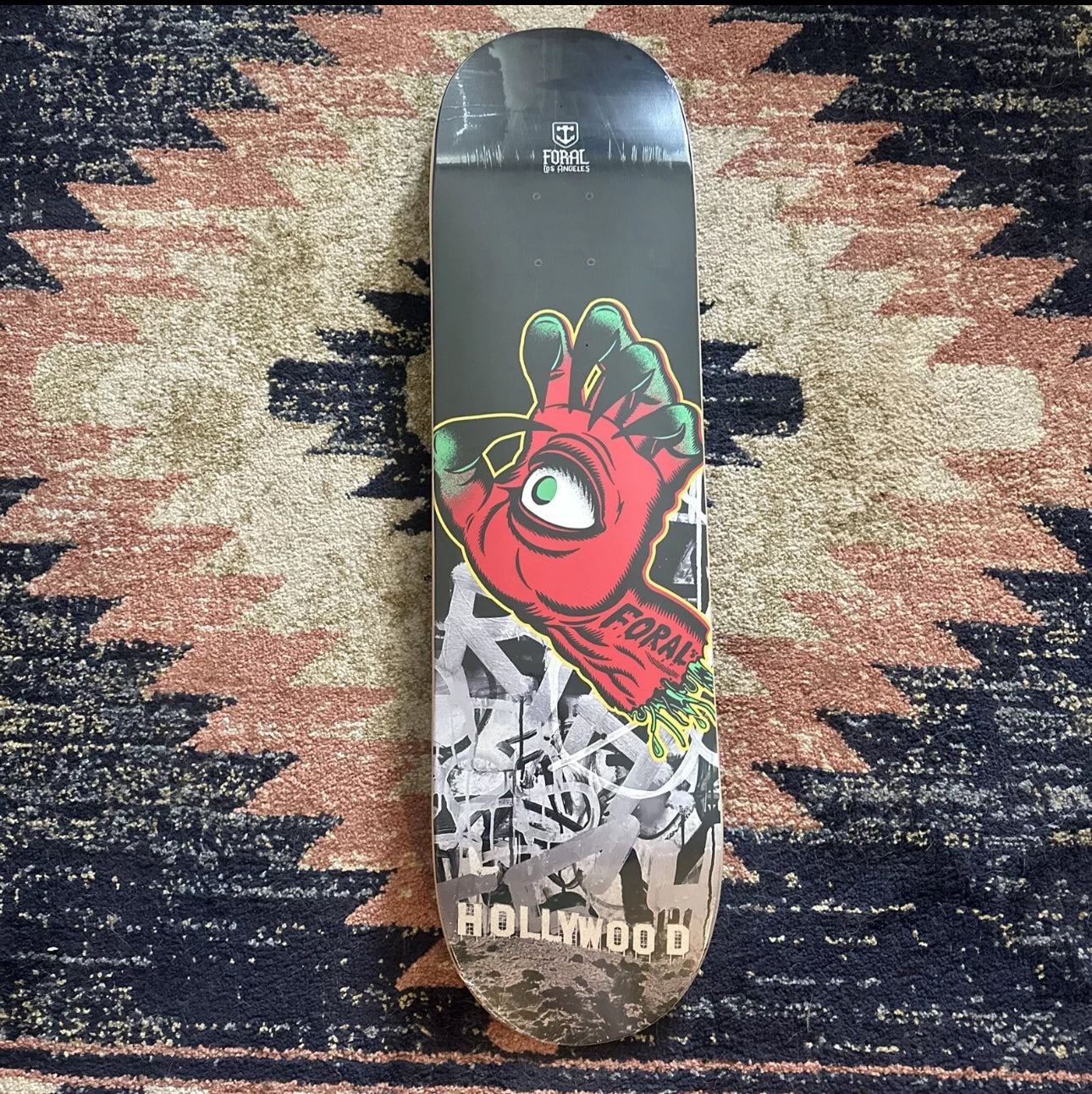 David Foral Pan’s Cruz Skatedeck Dirty Heads -Signed / Doodled